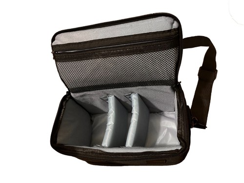 AA3 Bolsa de caso de cámara negra para Sony Cyber shot DSC HX200V HX100V H200 HX300 HX400 - Imagen 2 de 3