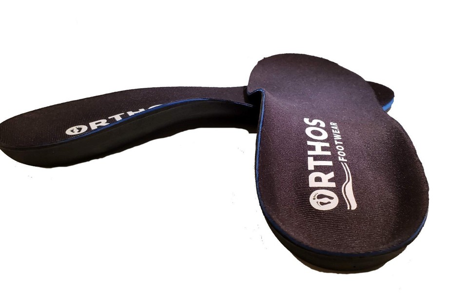 Orthos Footwear Orthotic Inso Black Fabric F Womens 1010.5