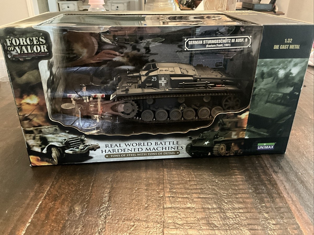 NEW-FORCES OF VALOR-GERMAN Sturmgeschutz III Ausf.B TANK