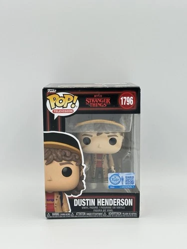 Funko Pop! Television Stranger Things Dustin Henderson #1796 Vinyl Figure