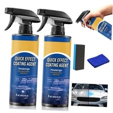 2Pcs Advanced Quick Effect Coating Agent for Car,Car Coating Neutral Fresh