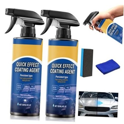 2Pcs Advanced Quick Effect Coating Agent for Car,Car Coating Neutral Fresh