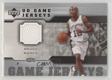 2005-06 Upper Deck UD Game Jerseys Bruce Bowen #GJ-BB 0rd2