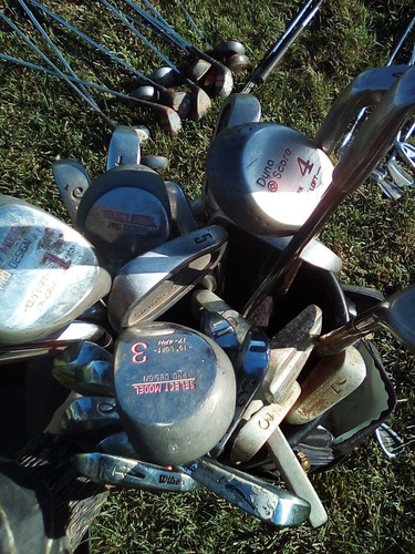 huge golf club lot and a bag over 60 clubs free shipping no reserve auction - Picture 8 of 13