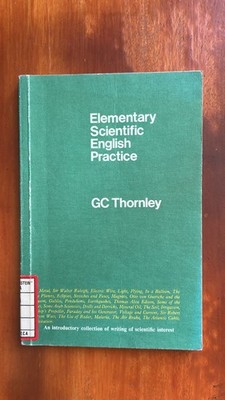 Elementary Scientific English Practice - GC Thornley - LONGMAN
