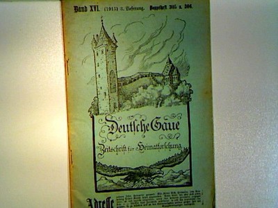 Bist Du schon Kampfpate ? - Deutsche Gaue - Zeitschrift für Heimatforschung und