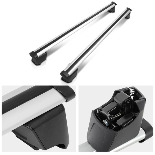 Aluminum OE Style Top Roof Rack Rail Cross Bar Cargo Carrier for 09-16 Audi Q5 - Picture 2 of 6