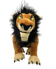 The Lion King Scar Plush Stuffed Animal Toy Villain Lion 14  The Disney Store