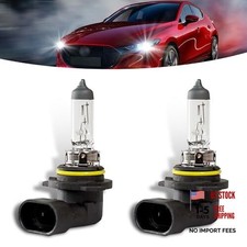 9006 Halogen Car Bulbs, 12V 55W Precise Filament Super Bright 2 PCS White 9006