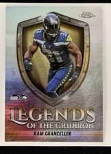 2025 Topps Chrome #log-34 Kam Chancellor Legends of the Gridiron Refractor