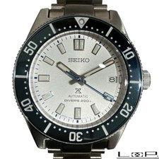 Seiko Prospex Diver Scuba Watch SBDC139 Automatic Silver 6R35-01R0 Used
