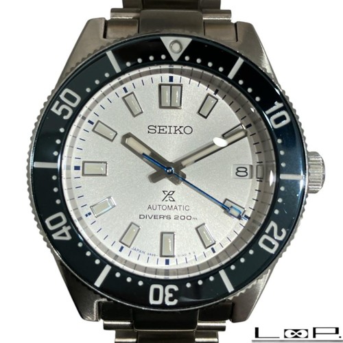 Seiko Prospex Diver Scuba Watch SBDC139 Automatic Silver 6R35-01R0 Used - Picture 1 of 6