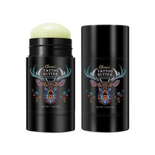 Tattoo Aftercare Butter Balm,Natural Organic 1.4 Ounce Pack of 1 , white