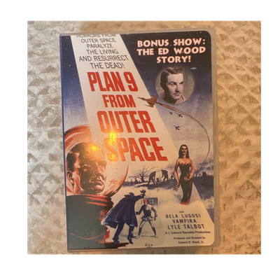 Plan 9 From Outer Space Bonus Show Edward D. Wood Jr. Bela Lugosi NTSC VHS Cult