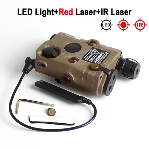Upgrade Version PEQ-15 LED + Red / Green Laser + IR Laser Tactical Flashlight - Picture 20 of 23