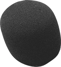 On Stage ASWS58B Foam Type Microphone Windscreen in Black