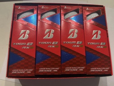 2018 Bridgestone Tour B RXS 1 Dozen Golf Balls Unopened In Box