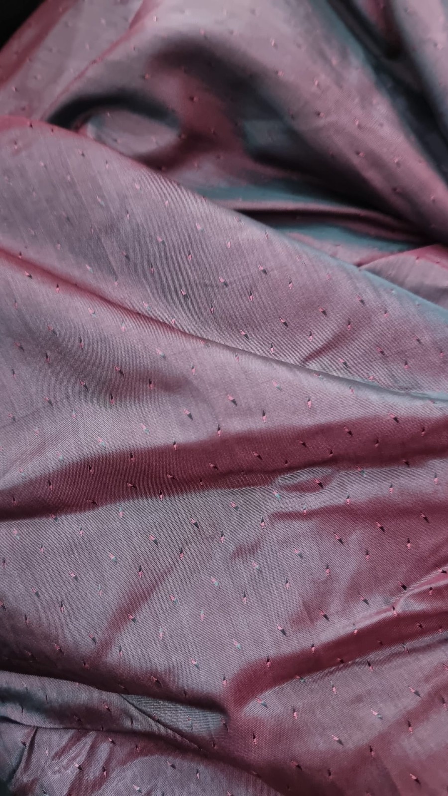 Womens Burgundy Leather Python Coat Jacket Size 5… - image 5