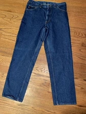 Union Line Blue Jeans 33x30 Made In USA 100% Cotton Work Farm Ranch Casual Gear