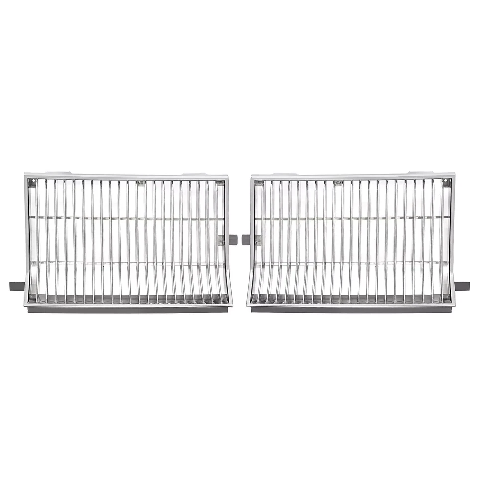 Chrome Grille Grill For Oldsmobile Cutlass 2 Door 1981-1986 22531190 22531191 Foto 2 de 4