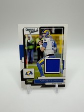 2022 Panini Donruss Matthew Stafford Donruss Threads #TH-6 Rams (MEM)
