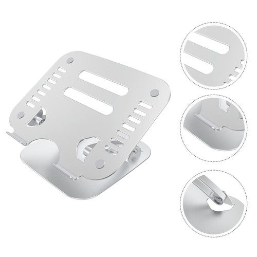 Aluminum Laptop Stand Almiunam Portable Riser Holder Supporting Desktop - 第 11/12 張圖片