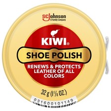 KIWI Shoe Polish, Neutral, 1 Metal Tin, 1.125 oz No Size, Color