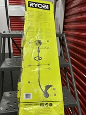 RYOBI 17"in Gas Trimmer 25cc 2-Cycle Attachment Capable Full Crank Curved Shaft