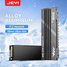 JEYI M.2 2280 SSD Heatsink Aluminum Alloy black Snow Mountain Design Cooler