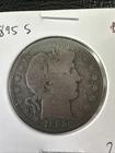 1895-S Barber Half Dollar 1/2 50C