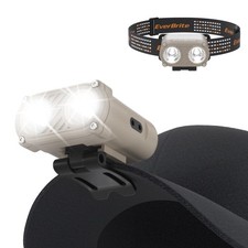 Hat Lights Clip On Rechargeable Headlamp with Motion Sensor, 3 Models LED 180...