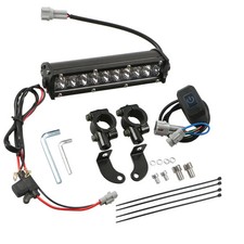 60W Motocross LED Light Bar Kit Mounting Bracket Switch Wiring for Dirt Pit Bike