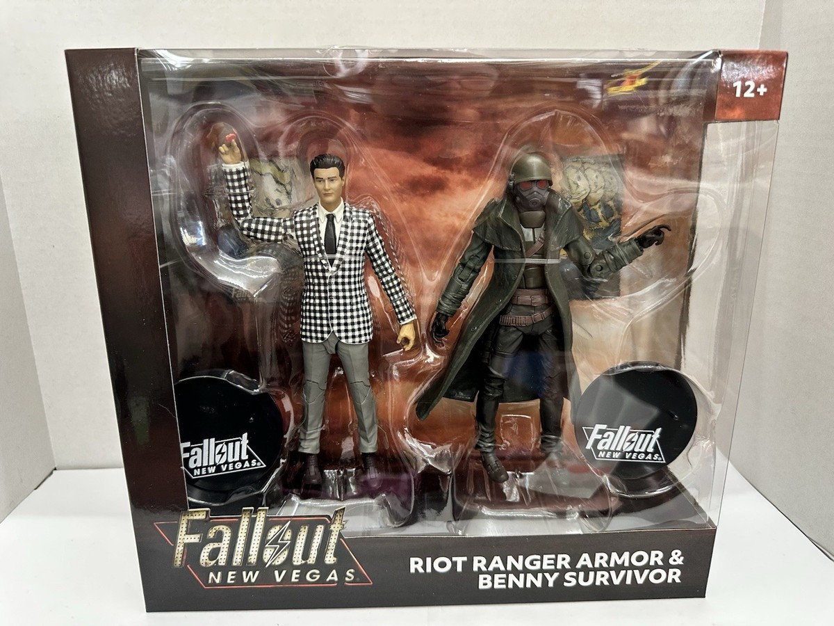 McFarlane Toys Fallout New Vegas NCR Riot Ranger Armor and Benny 2