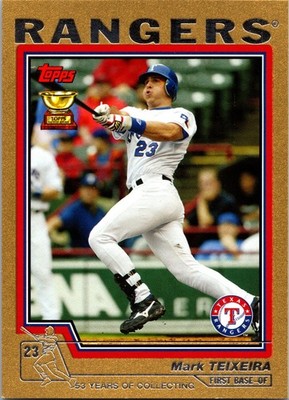 2004 Topps Baseball Gold Parallel Singles #/2004 -- YOU PICK