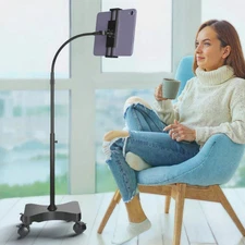 NEW - LEVO Gooseneck Tablet Floor Stand WITH Casters