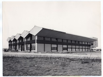 1970 Bi-National Airport Basle Mulhouse Cargo Hall Switzerland Orig. Press Photo