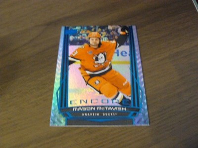 2025/26 upper deck  encore blue # e-195 mason matavish