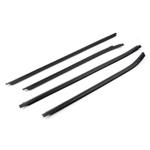 Nice WINDOW GLASS SEALS 4 DOOR BELT WEATHER STRIP Fits TOYOTA HILUX SR5 - Picture 3 of 12