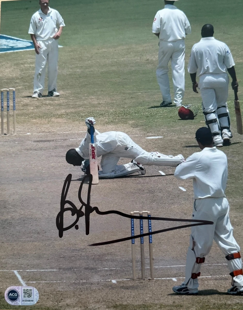 Allan Lamb Autographe Authentique - Photo Signée Avec Certificat UACC RD - Légende Du Cricket