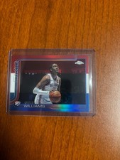 2025-26 Topps Chrome #187 Jalen Williams Red White Blue Refractor OKC Thunder