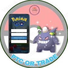 Pokémon Go ✨ Shiny Gengar Trick or Treat ✨ PTC 80k Dust