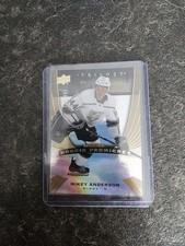 2020-21 Upper Deck Trilogy Rookie Premieres 715/999 Mikey Anderson Card# 68. rookie card picture