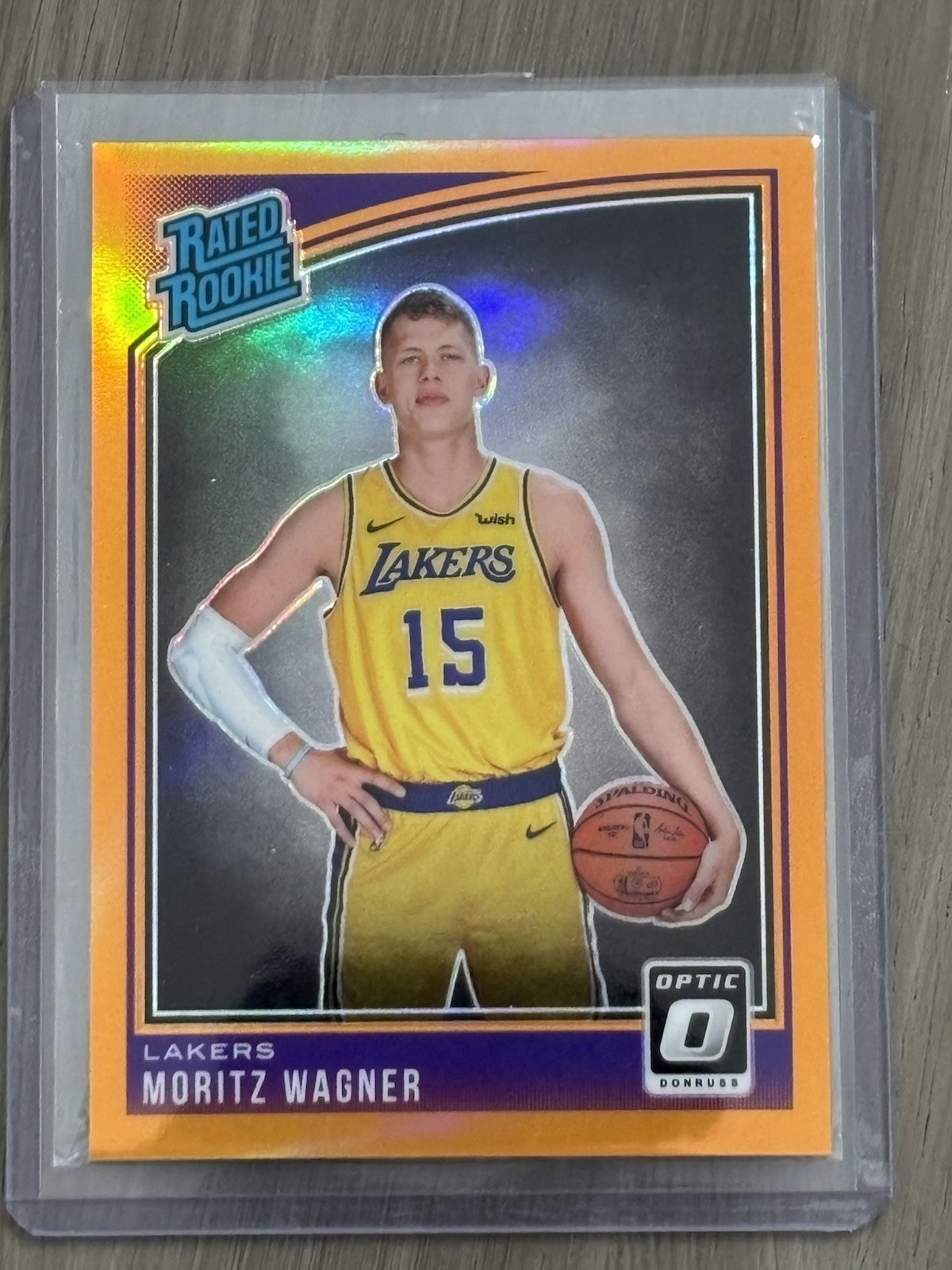 2018 Panini Donruss Optic Moritz Wagner Rated Rookie #197 Orange /199 RC