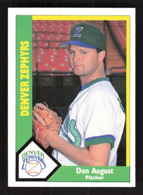 1990 CMC #45 - Don August - Denver Zephyrs