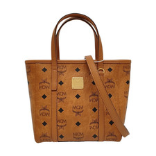 MCM Toni Classic Monogram Print Tote Crossbody Shopping Bag - Excellent #3BQ9O5