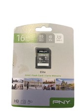 PNY Elite SDHC Memory From 16GB 85 MB/S UHS-I Class 10 V10