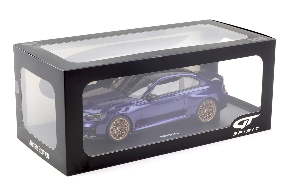 1:18 GT Spirit GT552 BMW M2 CS (G87) Coupe Velvet Blue/Purple 2025