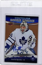 2015-16 NHL UPPER DECK CONTOURS Rookie Resume GARRET SPARKS Auto RC #RR-27