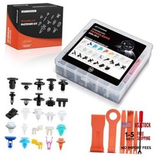 25 Sizes 73.28oz Front Bumper Fender Hood Retainer Clips Kit Compatible with