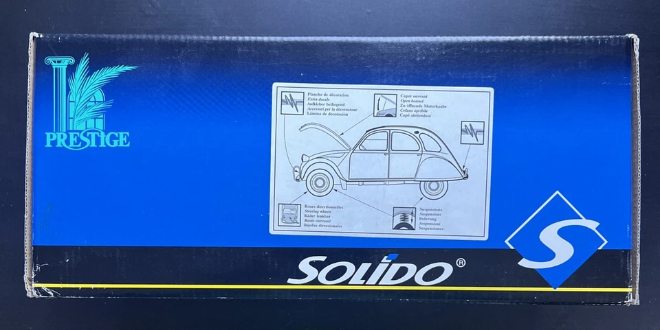 SOLIDO Ref. Modelo Citroen 8051 2CV JAMES BOND 007 solo para tus ojos escala 1/18 Foto 4 de 4